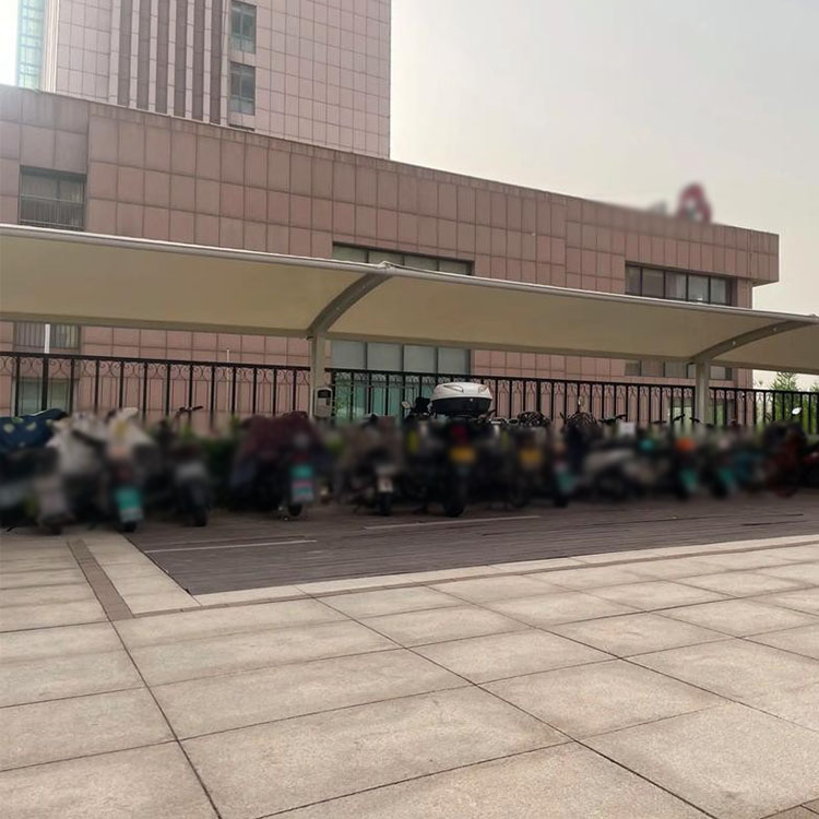 沽源县膜结构电动车棚